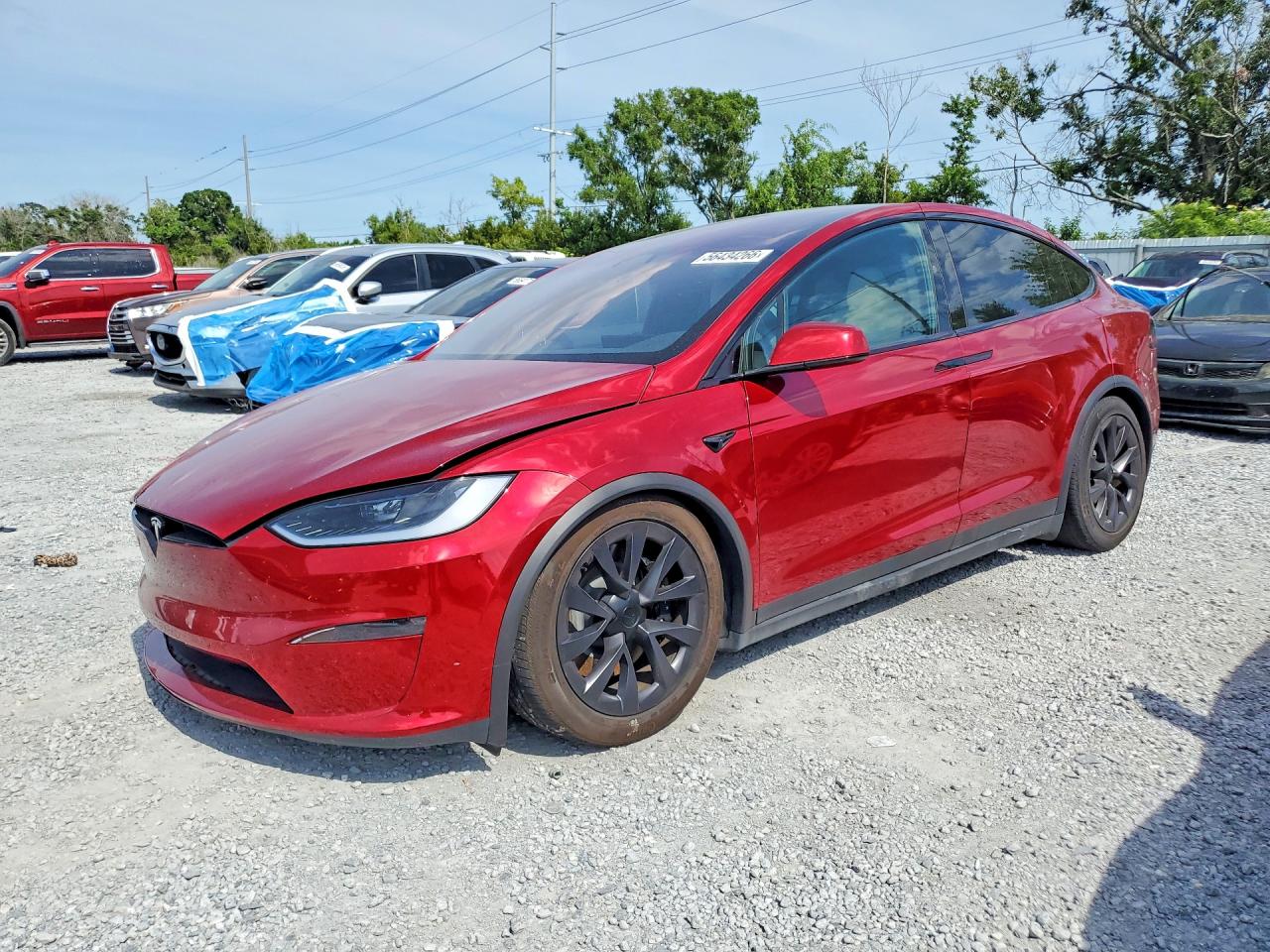 Salvage Tesla Model X Image