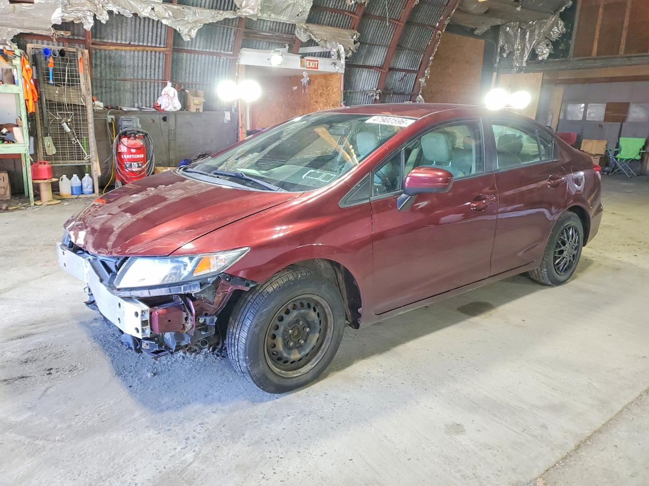 Salvage Honda Civic Image