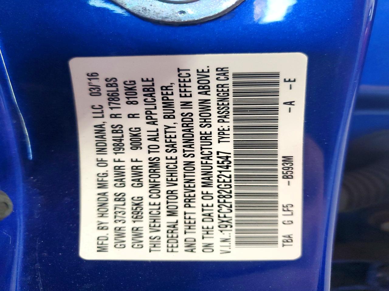 Honda Civic Ex