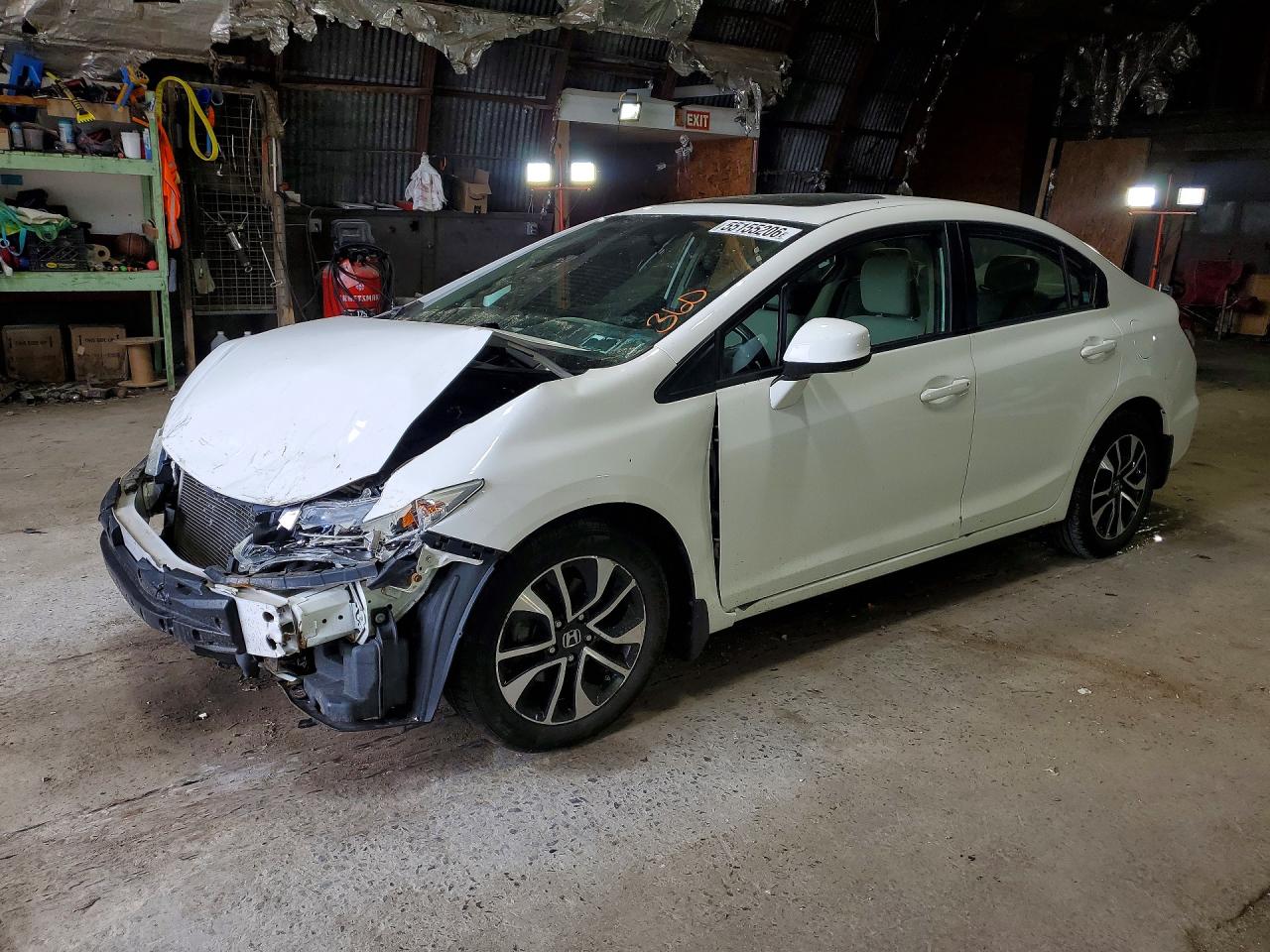 Salvage Honda Civic Image
