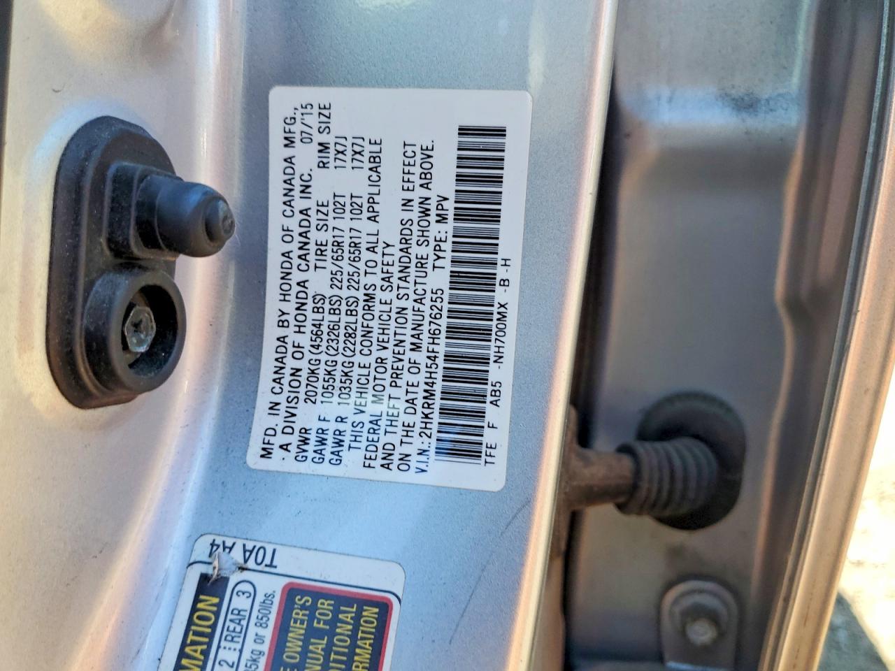 Honda Crv Ex