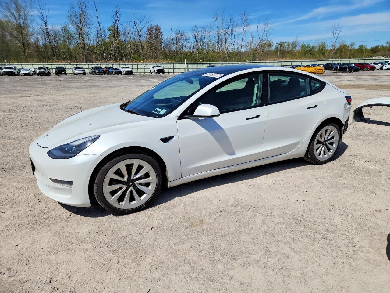 Salvage Tesla Model 3 Image