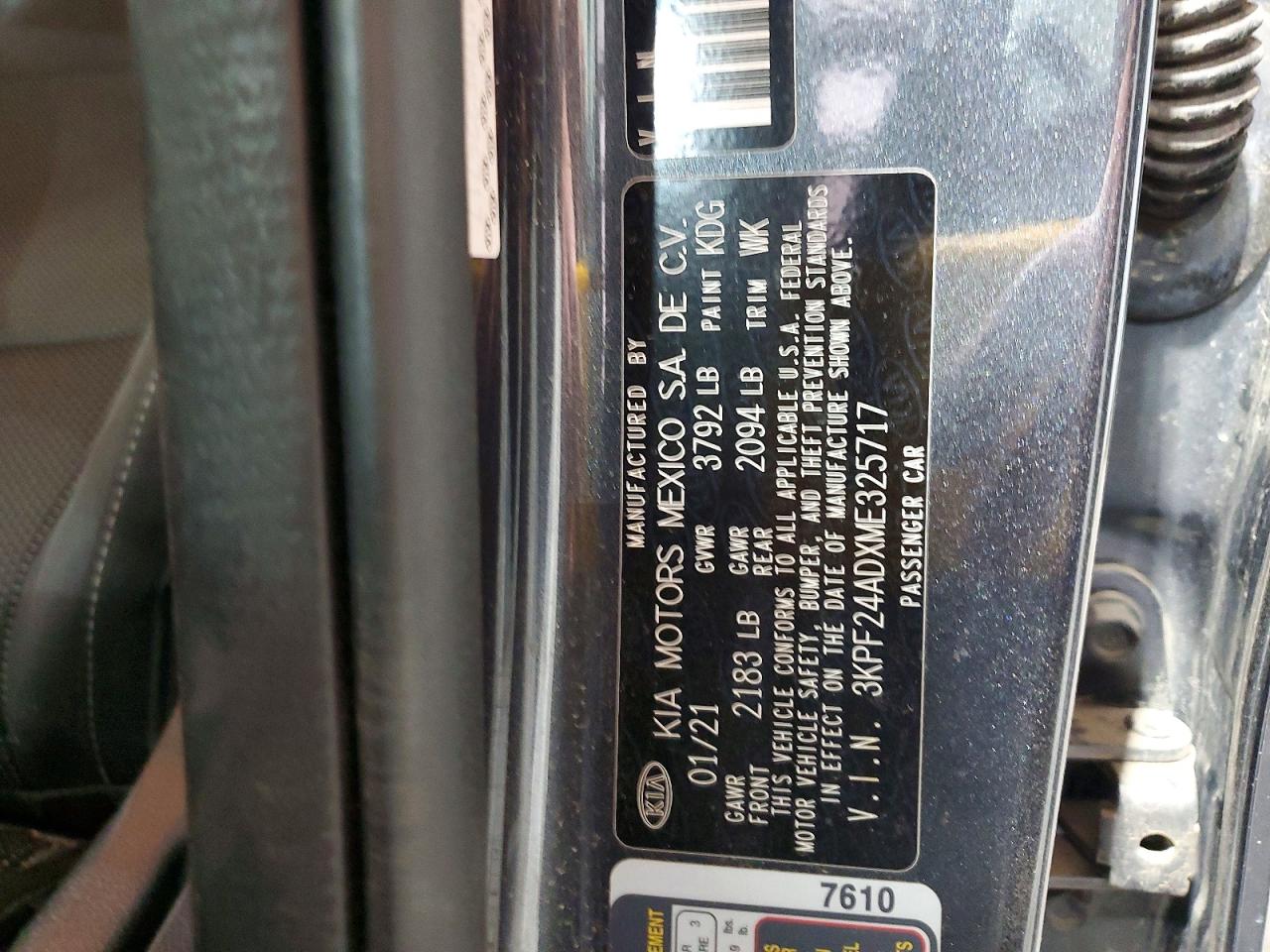 Kia Forte Lxs