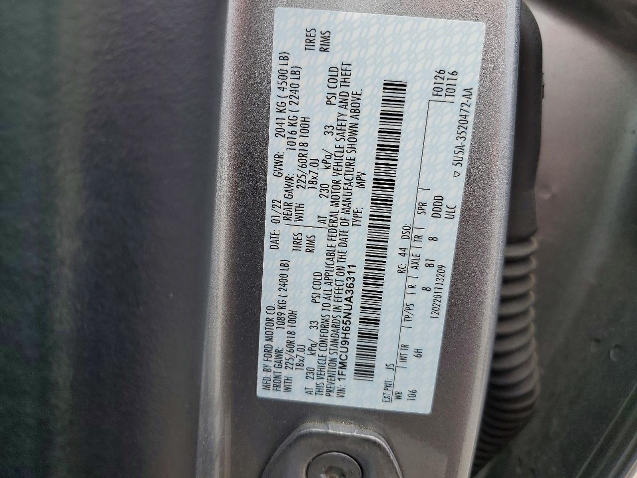 Ford Escape Sel