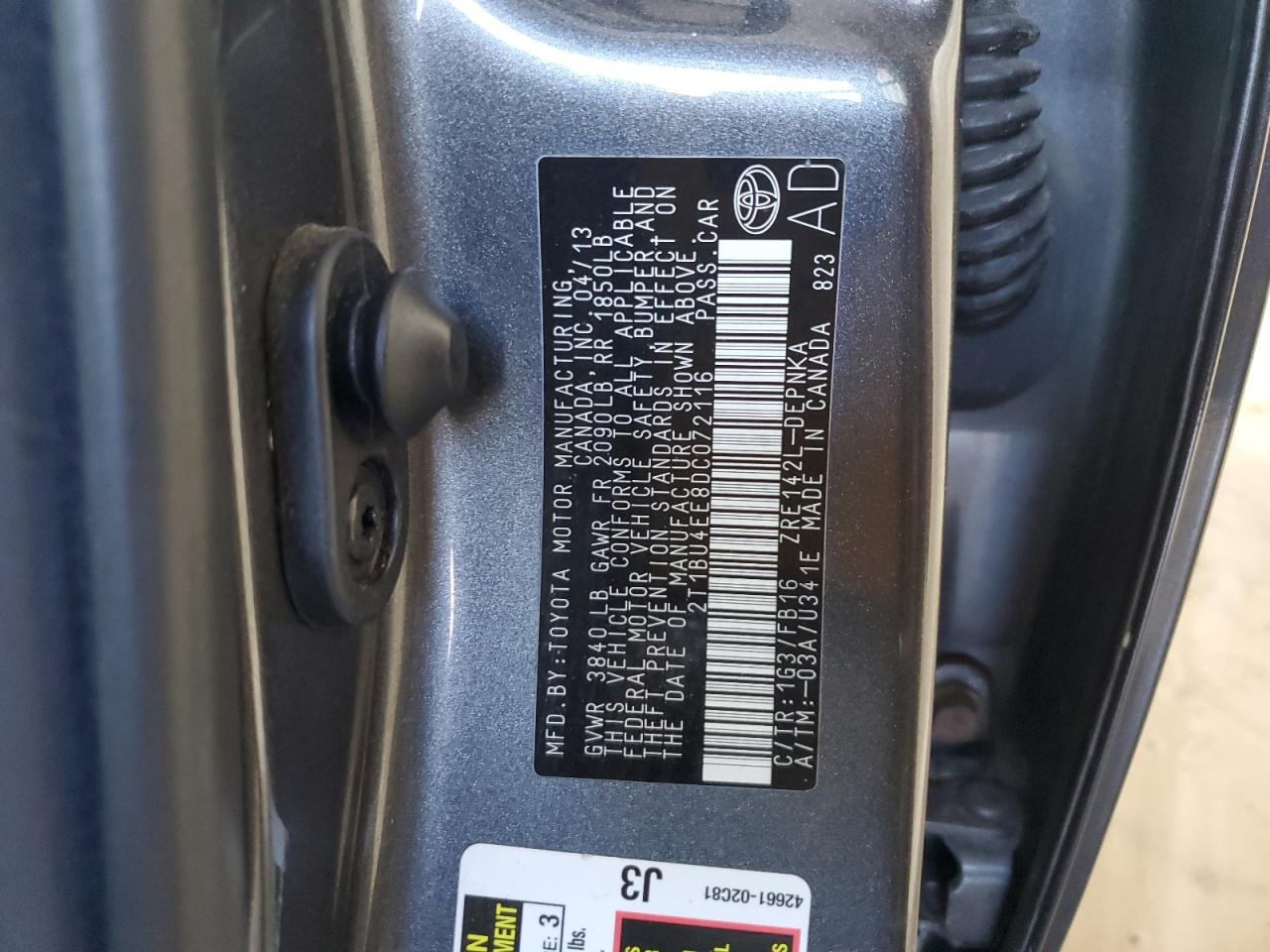 Toyota Corolla Le