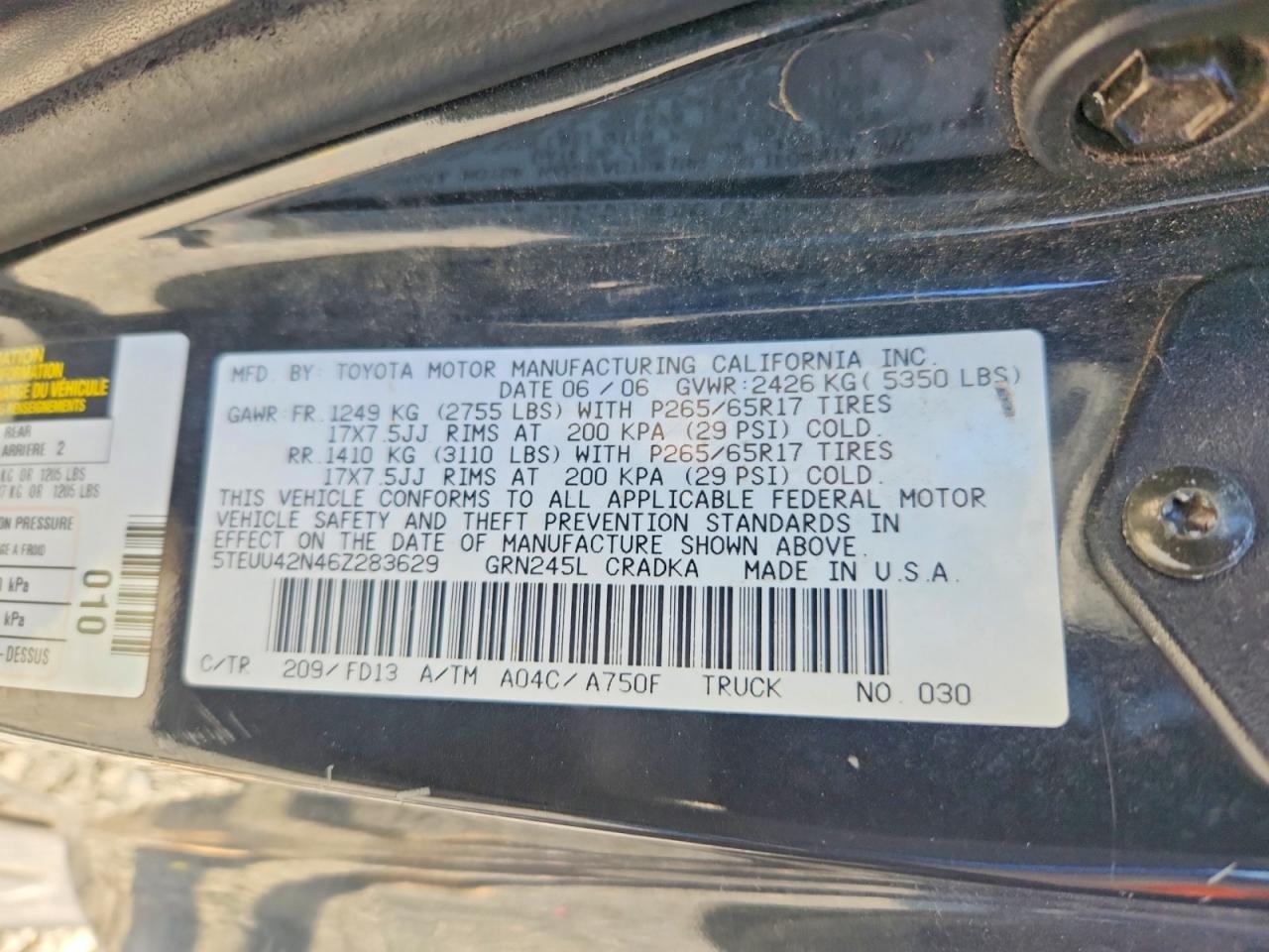 Toyota Tacoma Access Cab