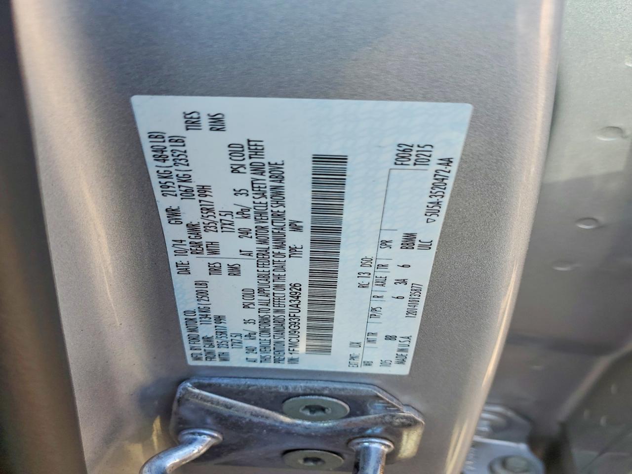 Ford Escape Se