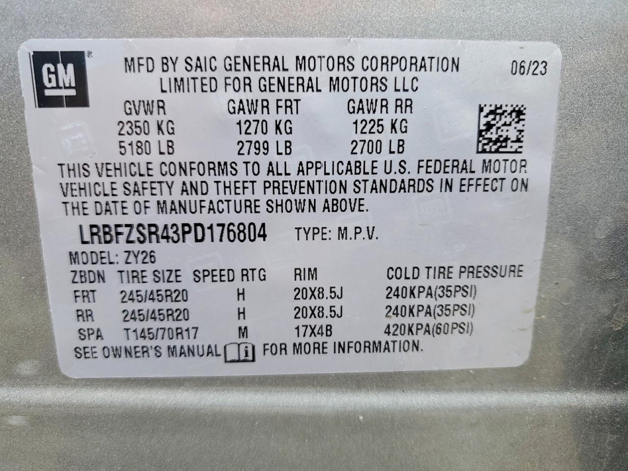Buick Envision Avenir