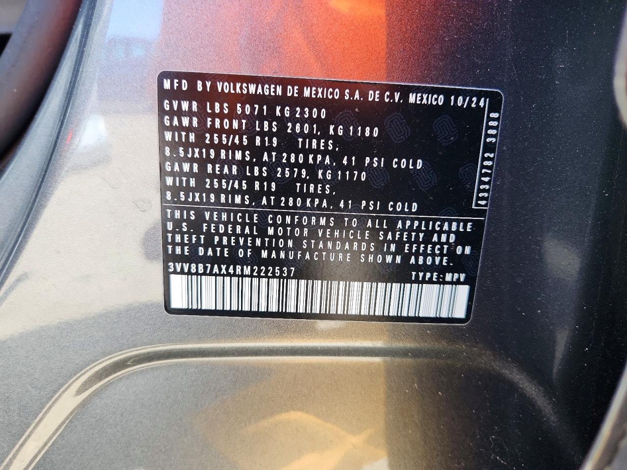 Volkswagen Tiguan Se R-line Black