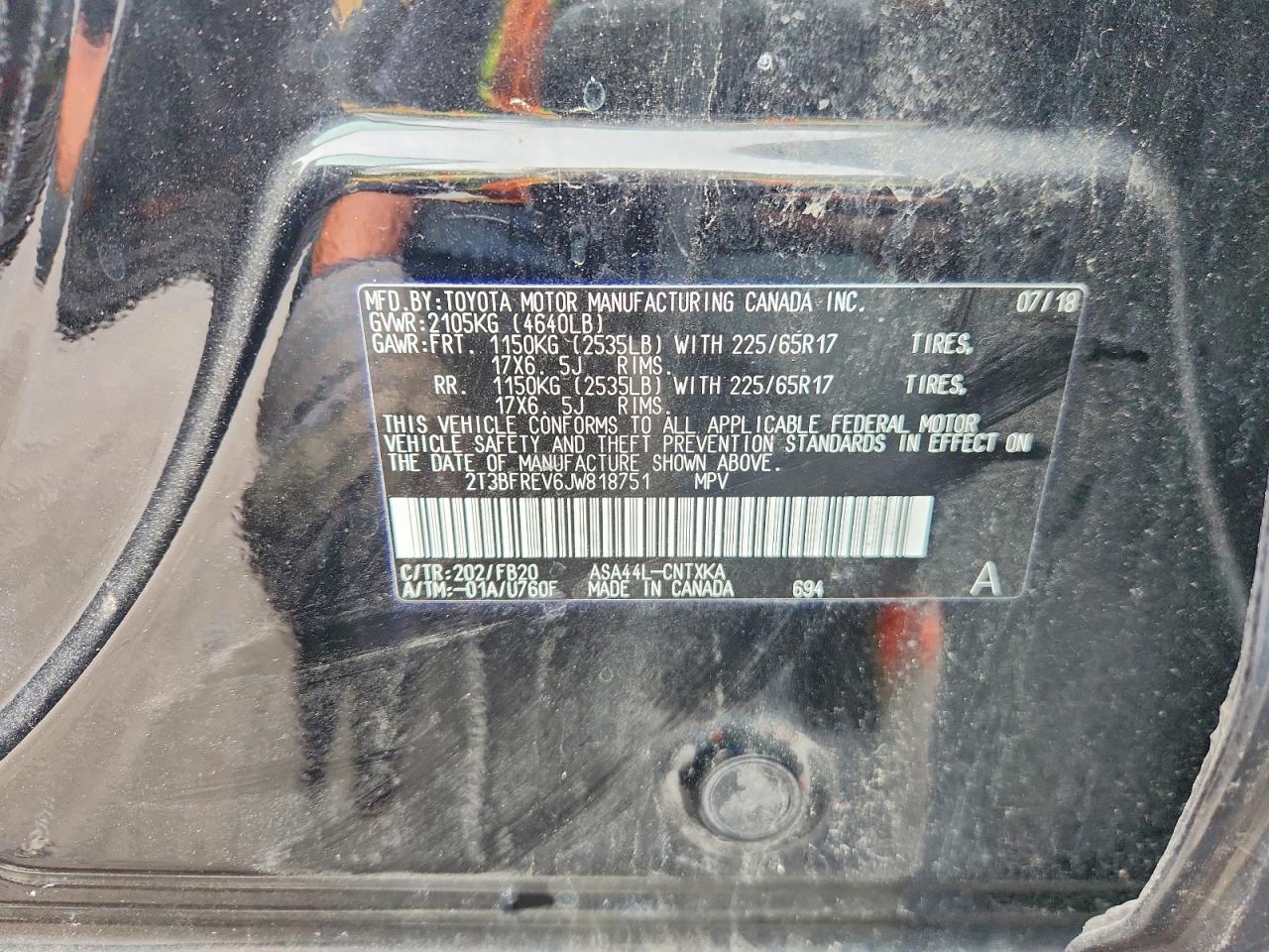 Toyota RAV4 Le