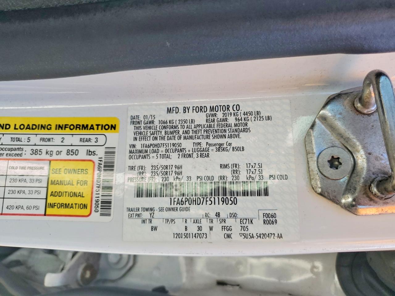 Ford Fusion Se