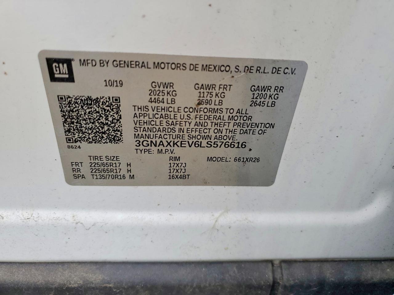 Chevrolet Equinox Lt