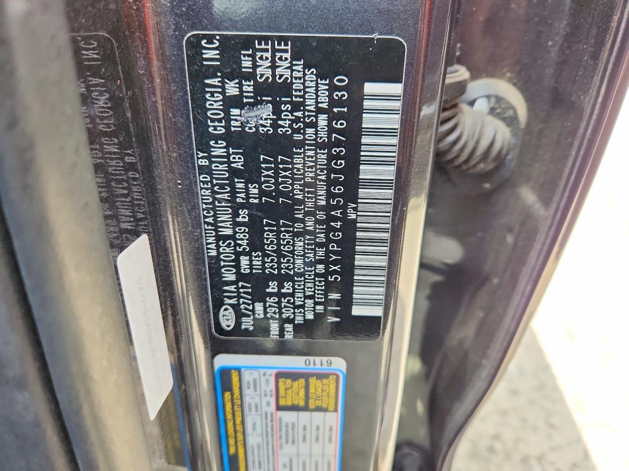 Kia Sorento Lx V6