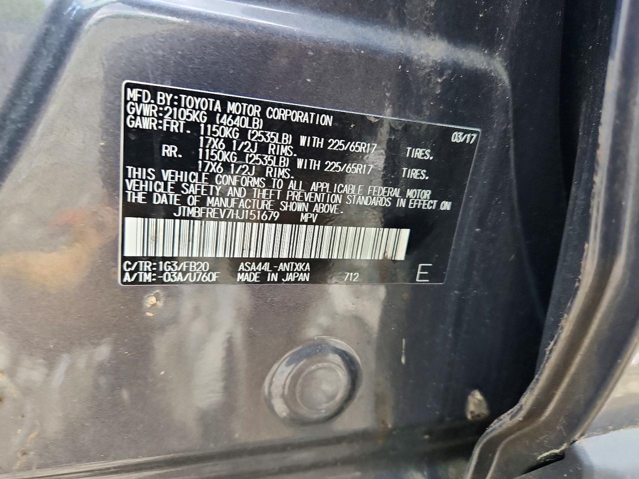 Toyota RAV4 Le