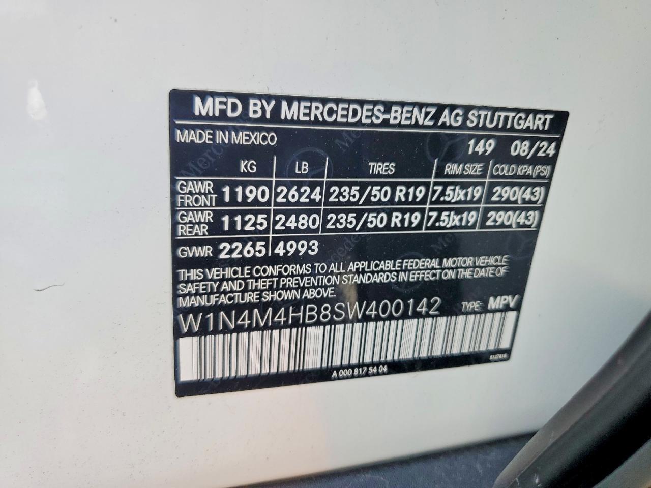 Mercedes-Benz GLB 250 4matic
