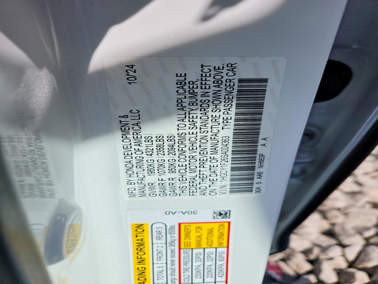 Honda Accord Lx