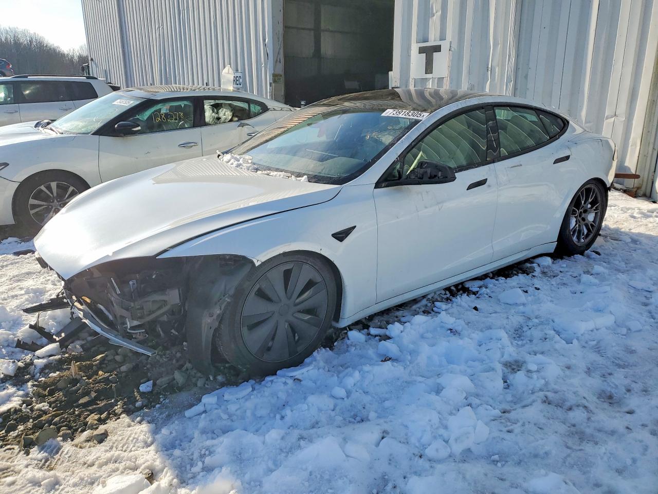 Salvage Tesla Model S Image