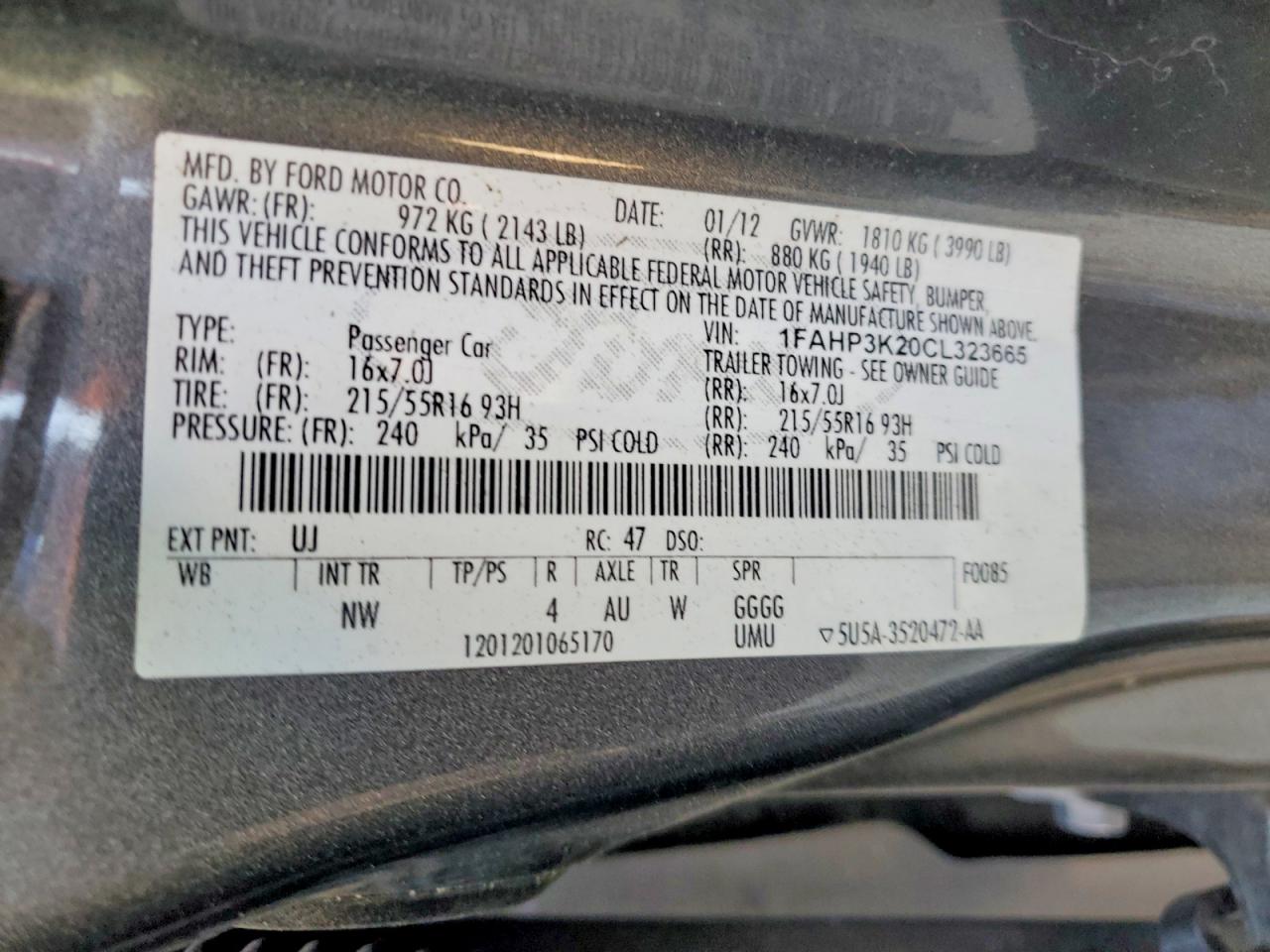 Ford Focus Se