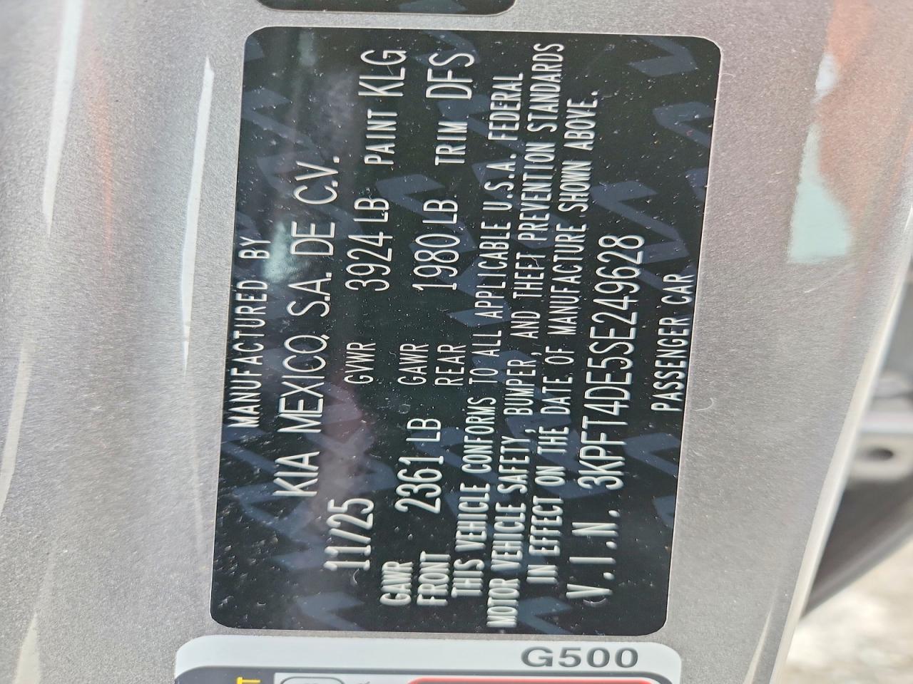 Kia K4 Lxs