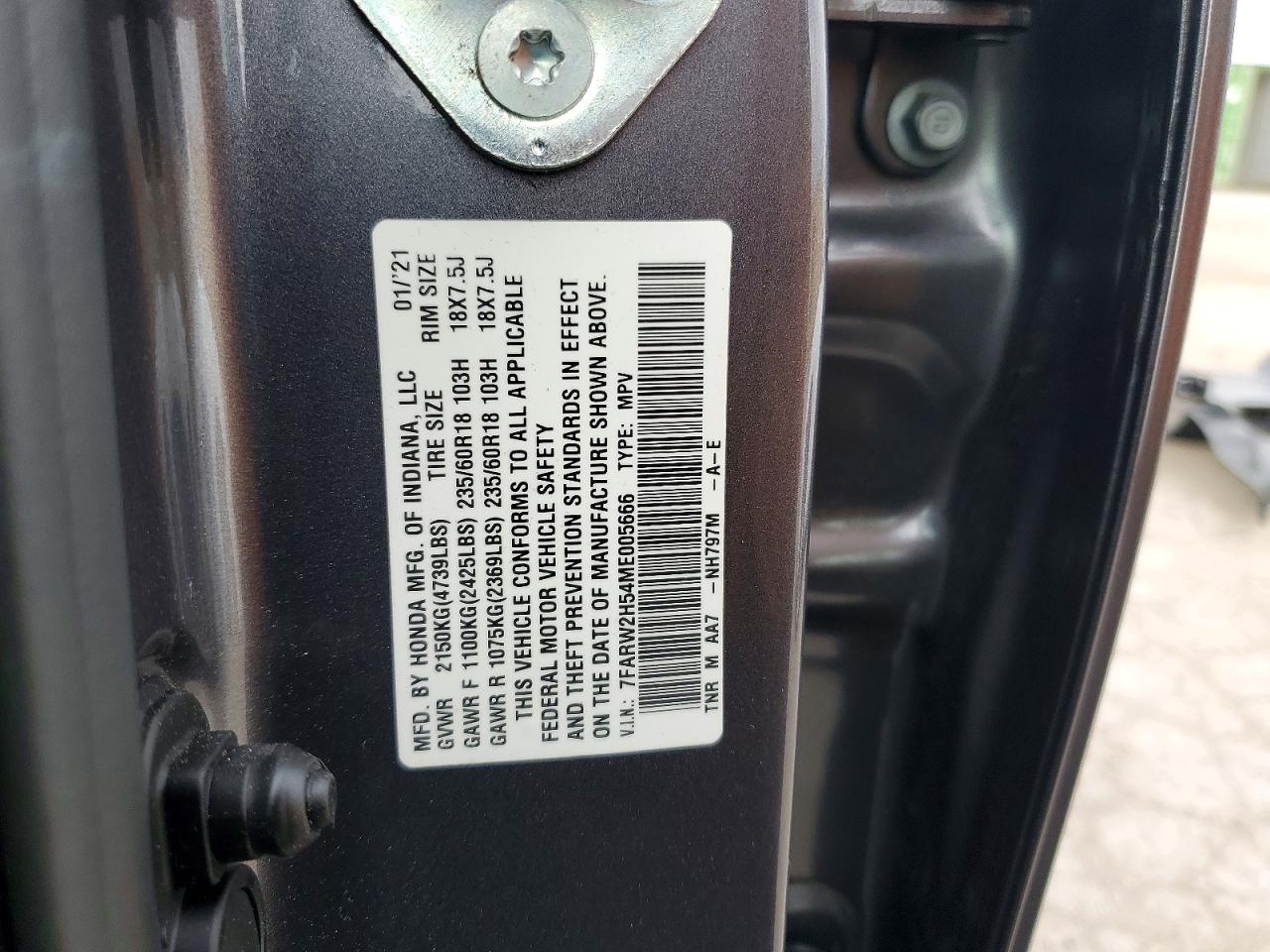Honda Crv Ex