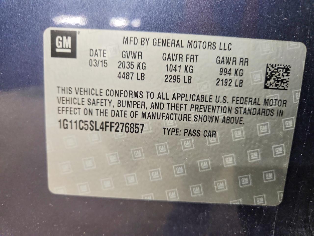 Chevrolet Malibu 1lt