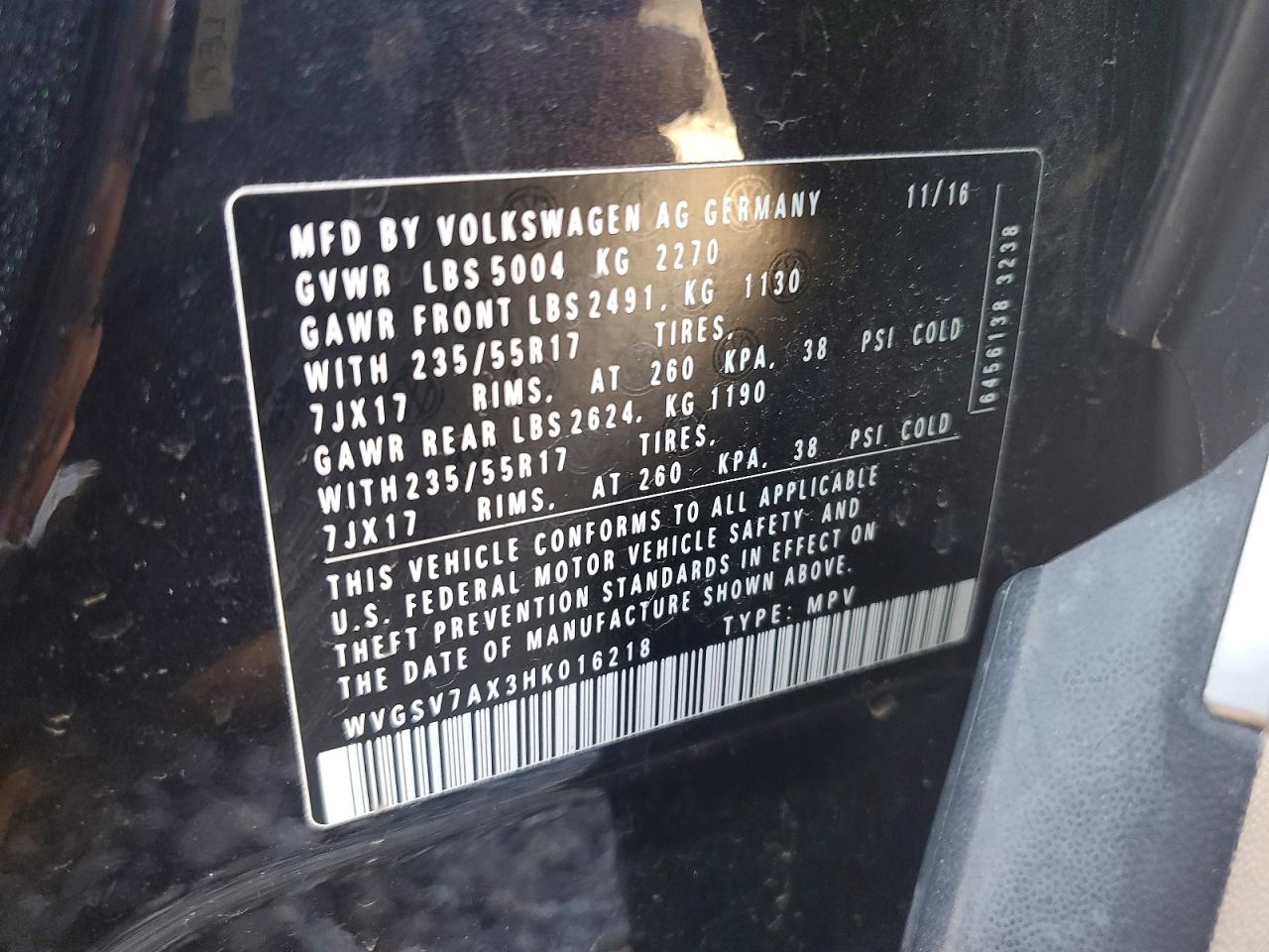 Volkswagen Tiguan Wolfsburg