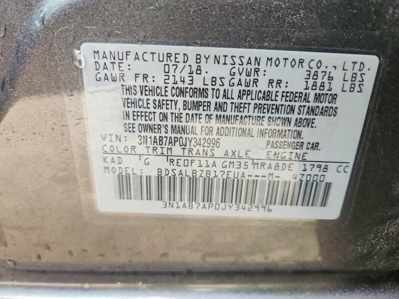 Nissan Sentra S