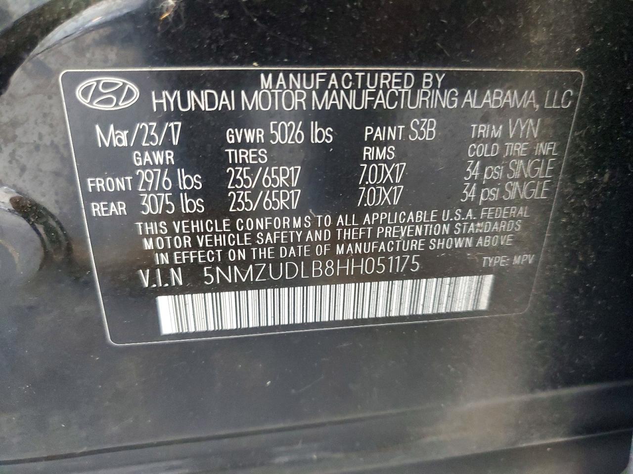 Hyundai SANTA FE 2.4l