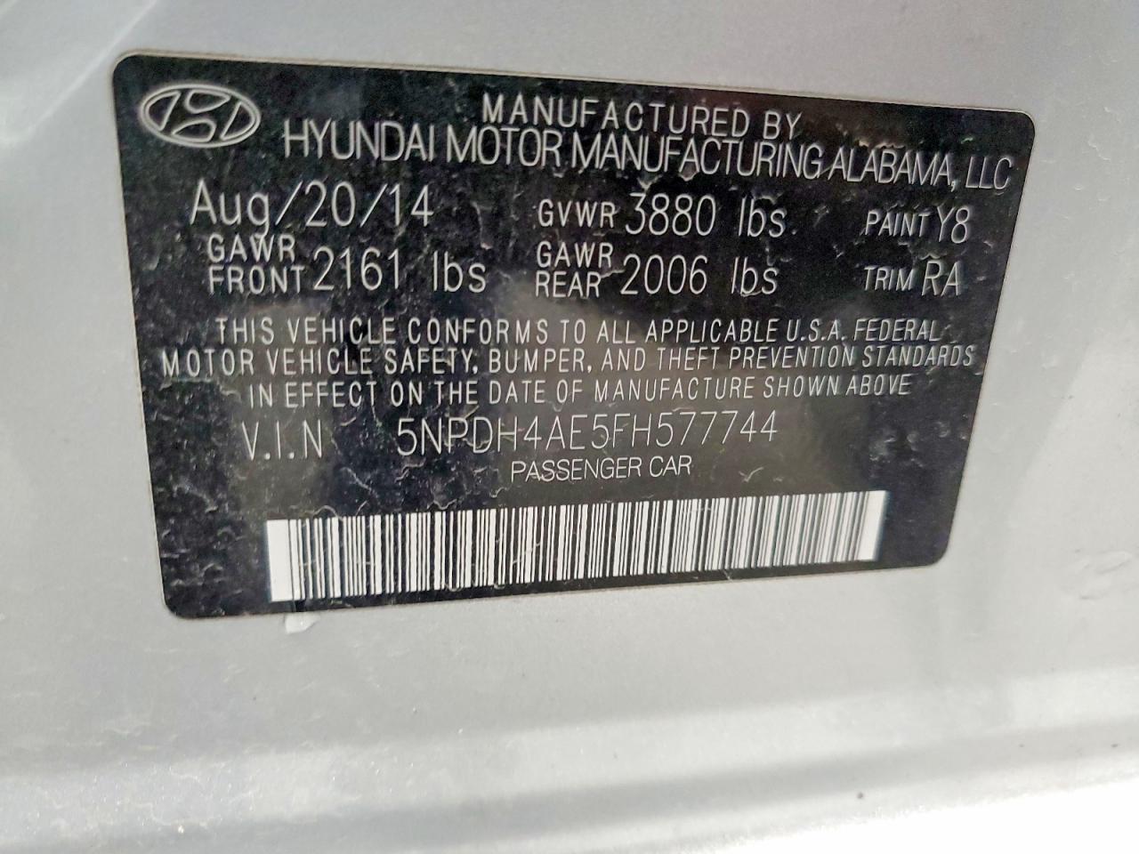 Hyundai ELANTRA Se