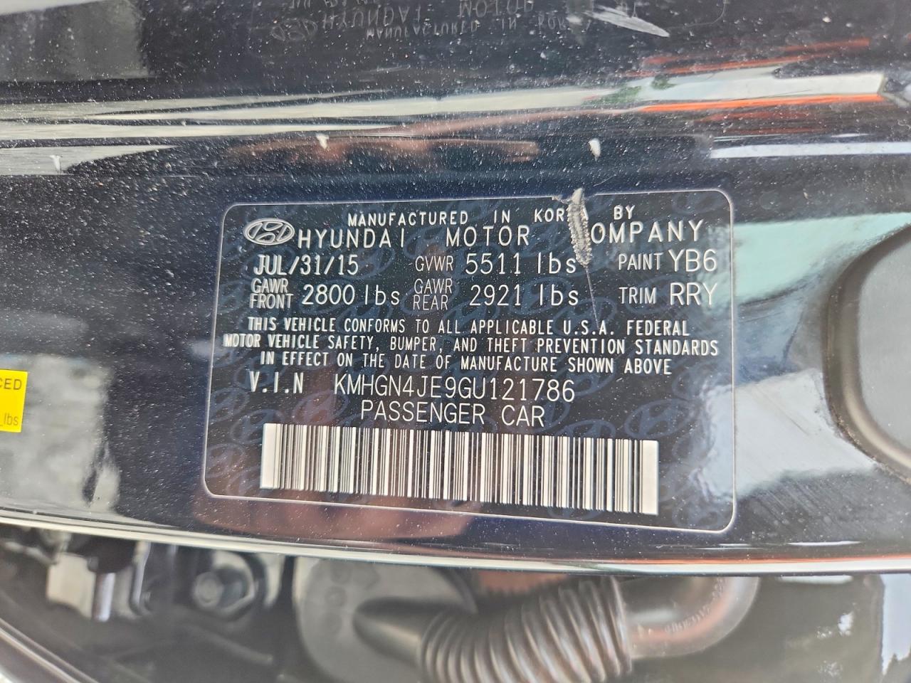 Hyundai Genesis 3.8l
