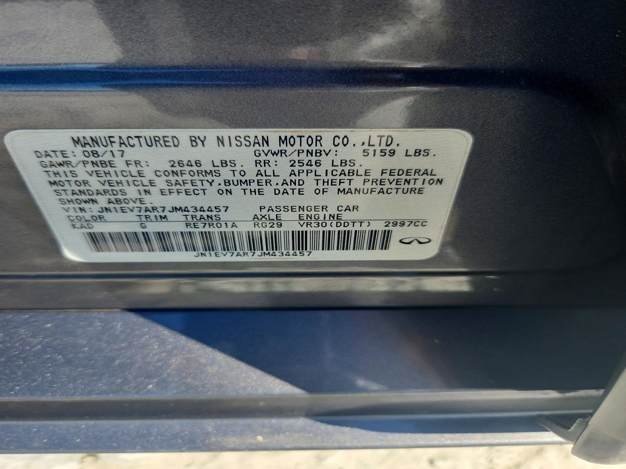 INFINITI Q50 3.0t Luxe
