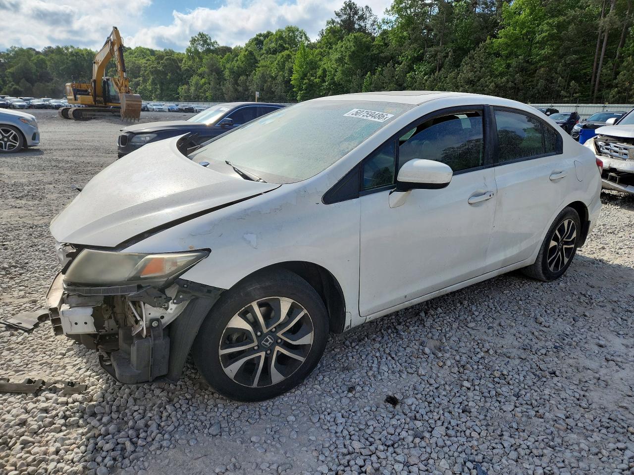 Salvage Honda Civic Image