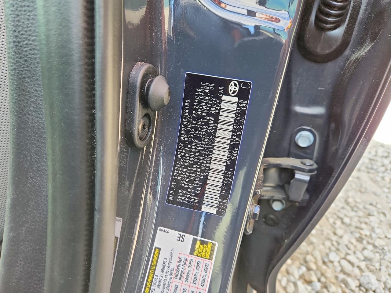 Toyota Corolla Le