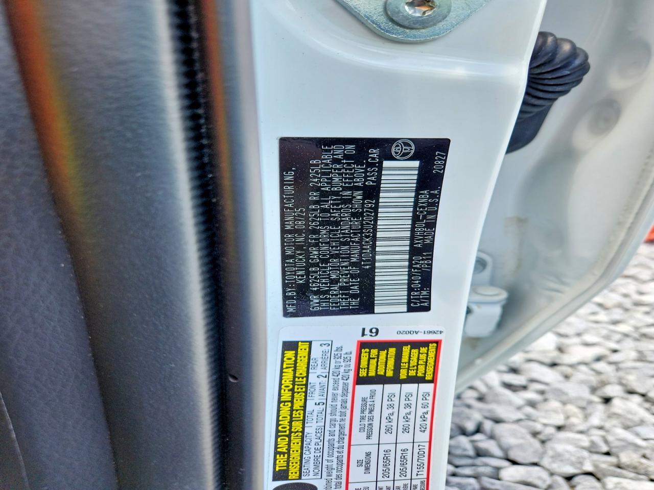 Toyota Camry Le