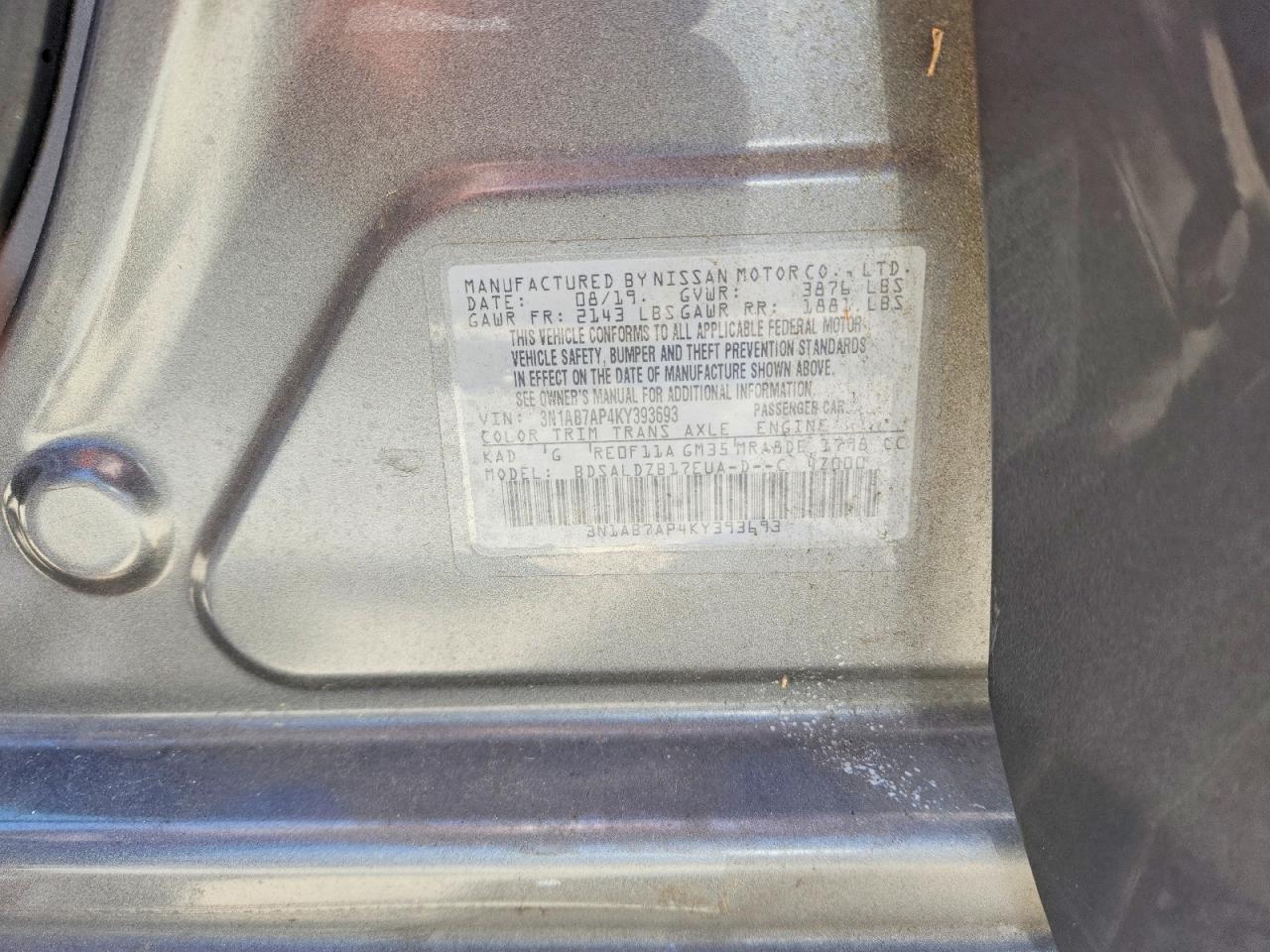 Nissan Sentra Sv