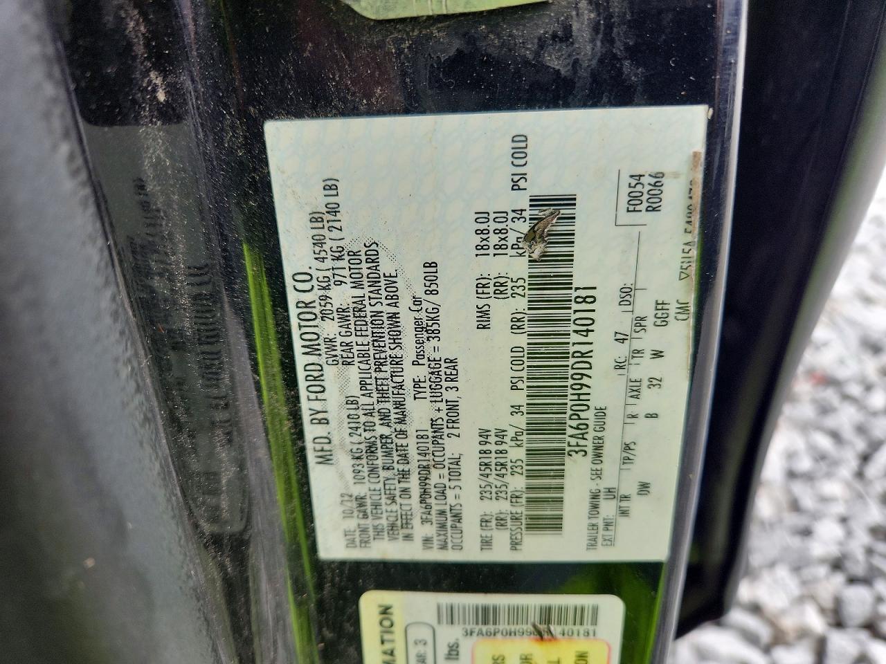 Ford Fusion Se