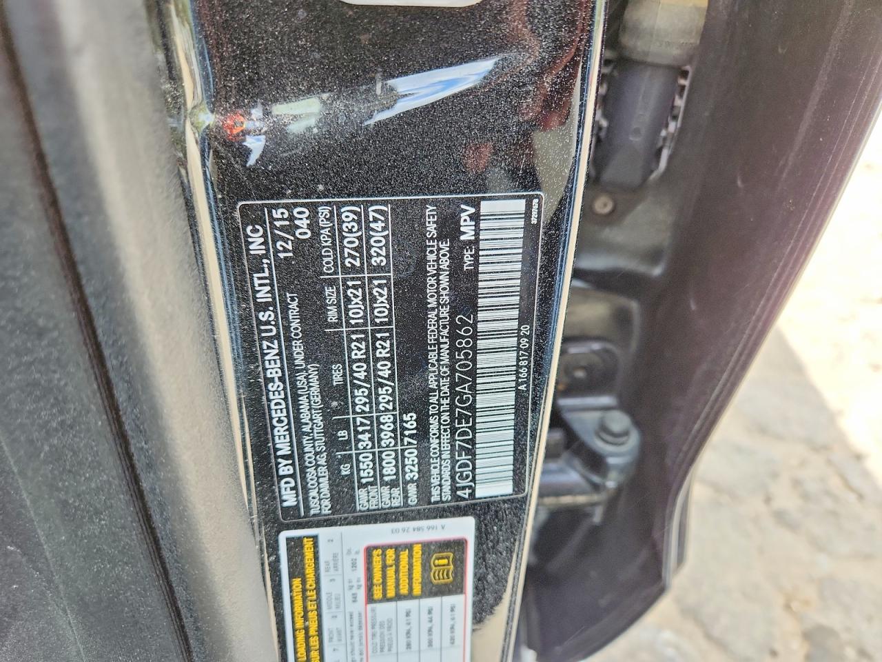 Mercedes-Benz G-Class 550 4matic