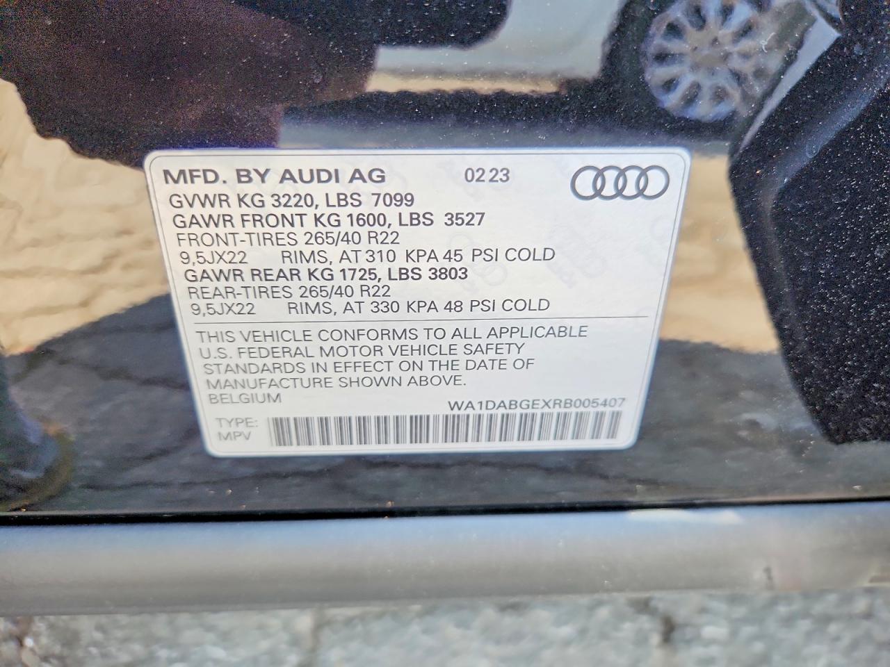 Audi Q8 Sportback Prestige