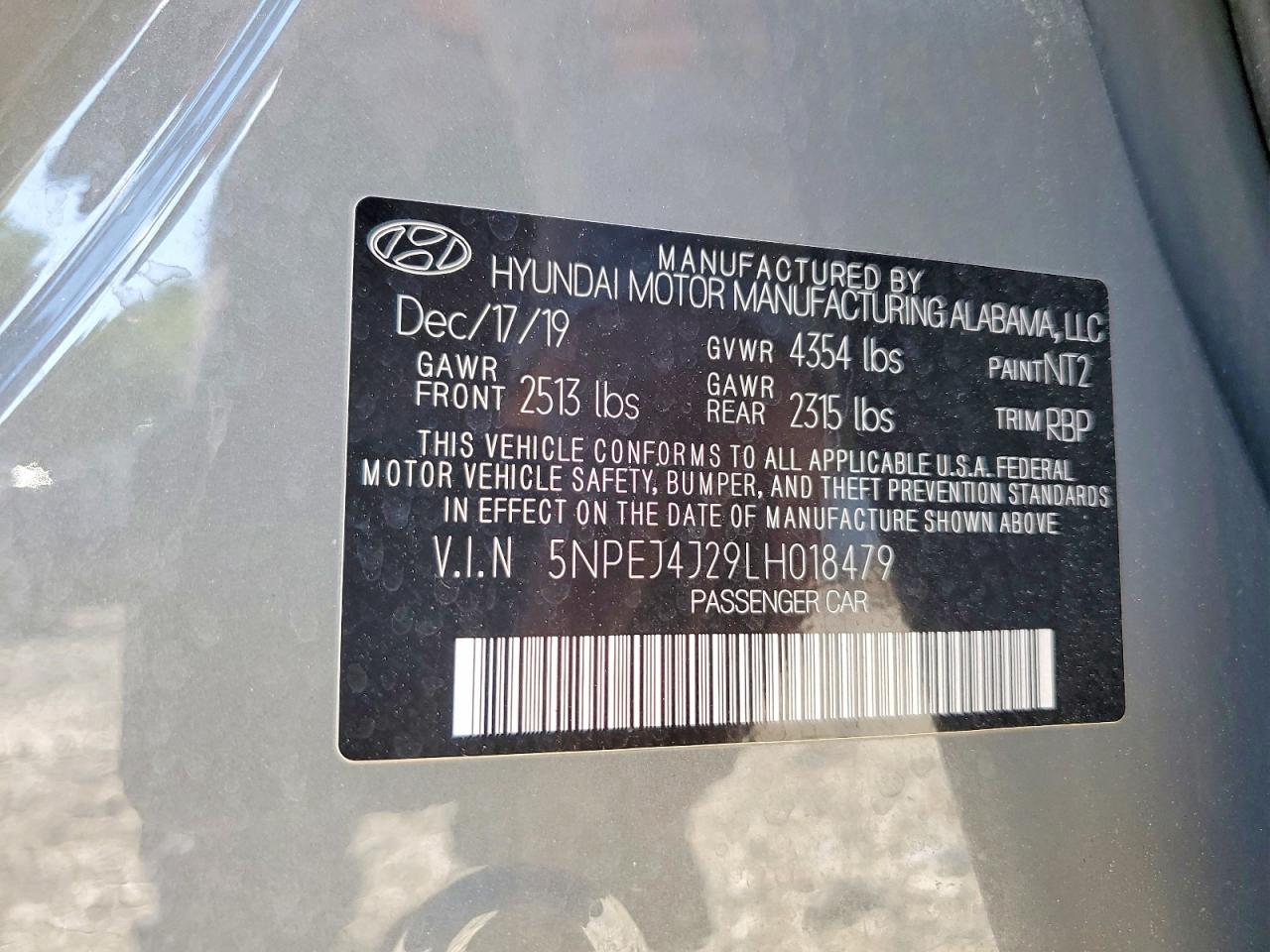 Hyundai SONATA Sel Plus