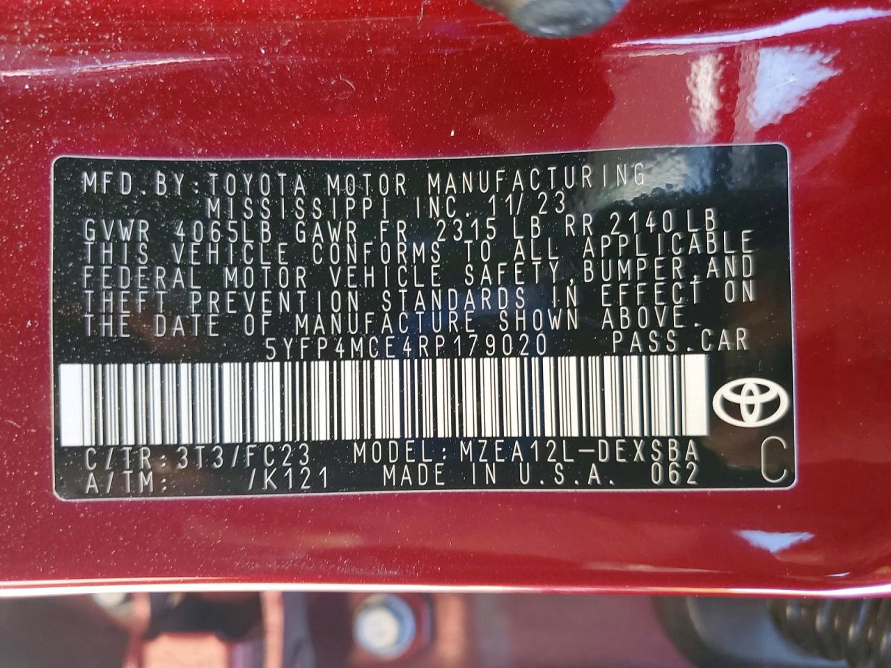 Toyota Corolla Se