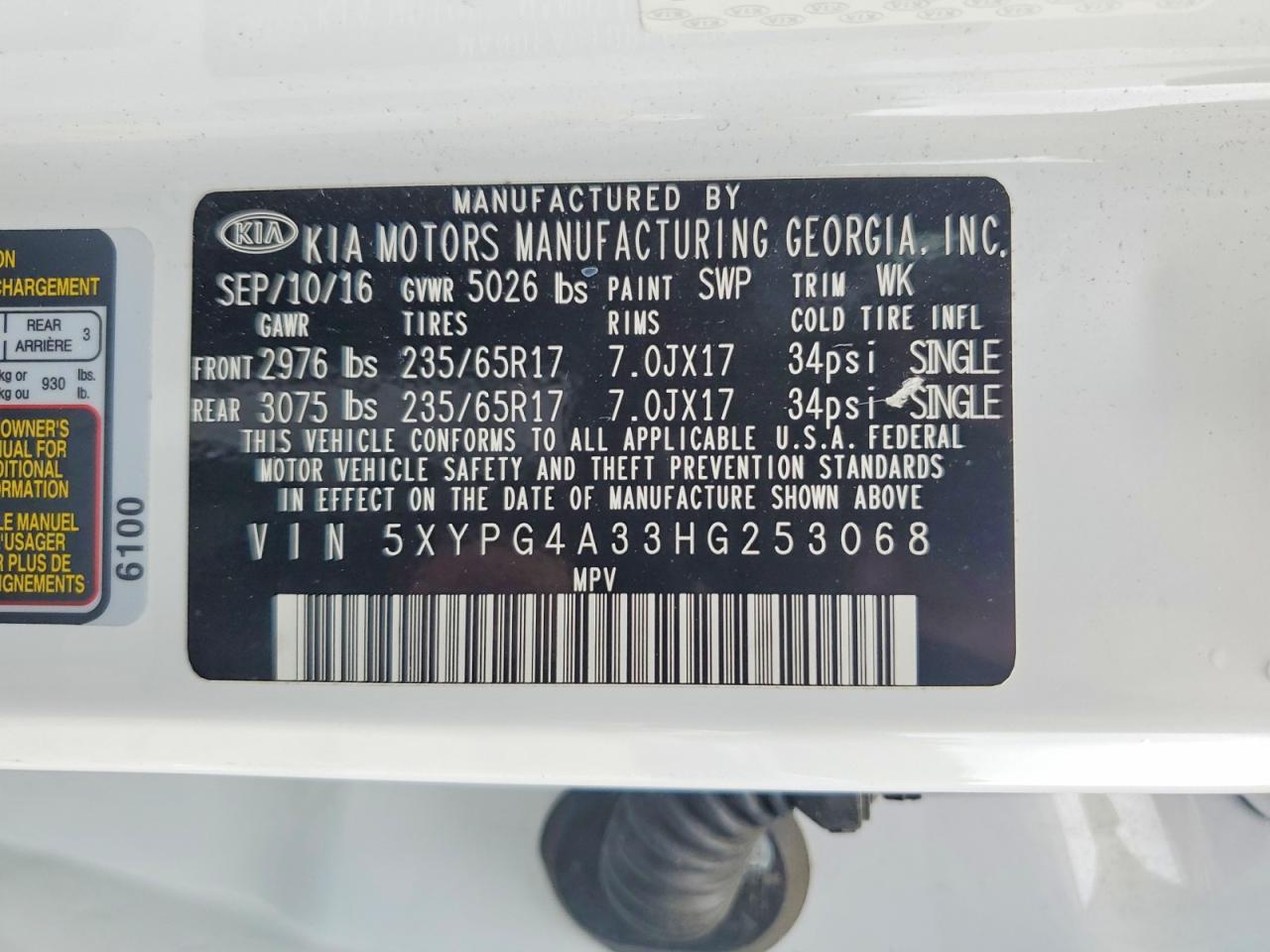 Kia Sorento Lx