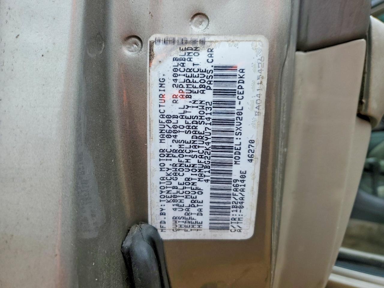 Toyota Camry Ce