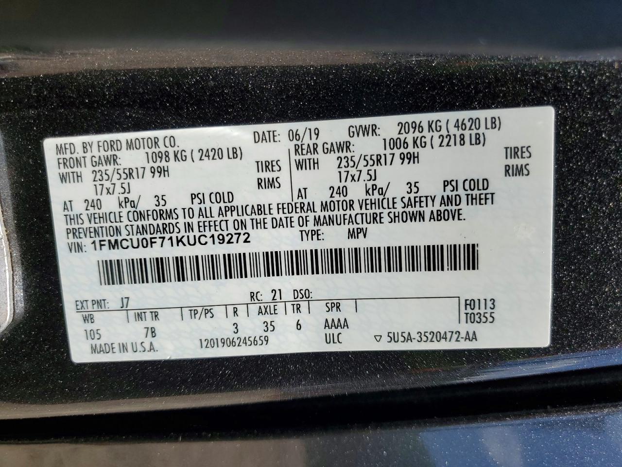 Ford Escape S