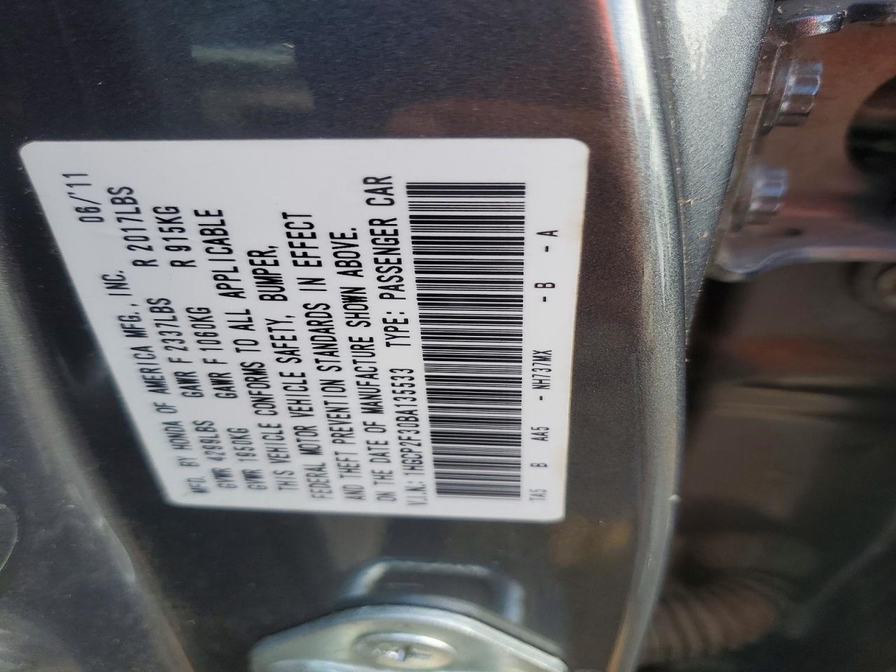 Honda Accord Lx