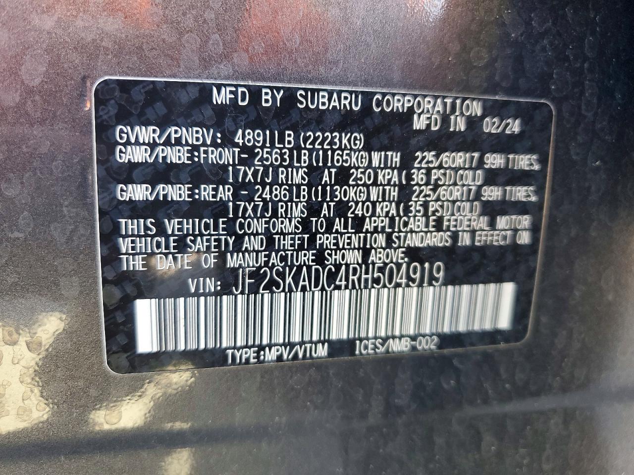 Subaru Forester Premium