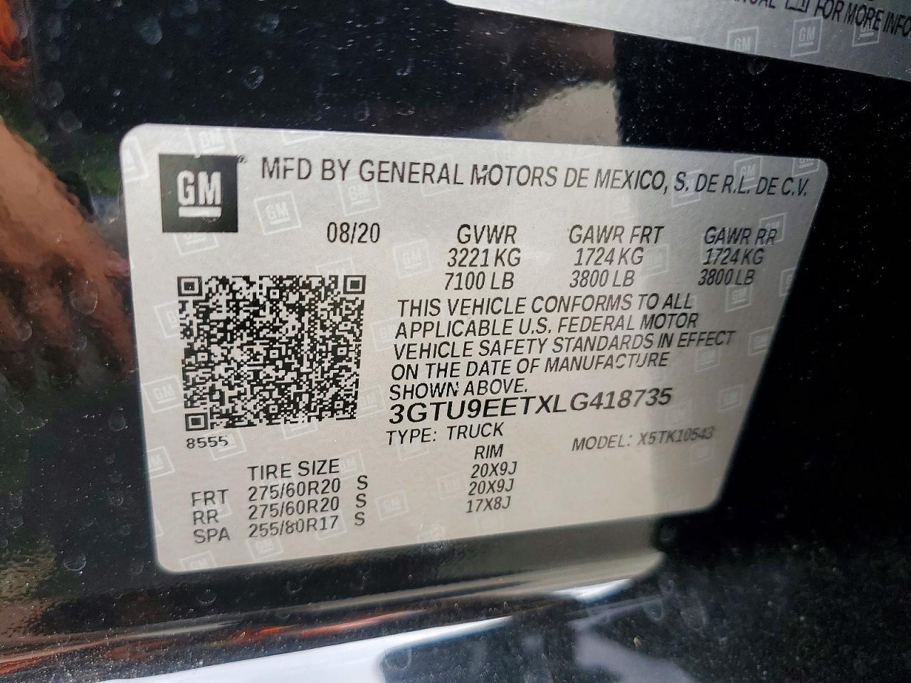 GMC Sierra K1500 At4