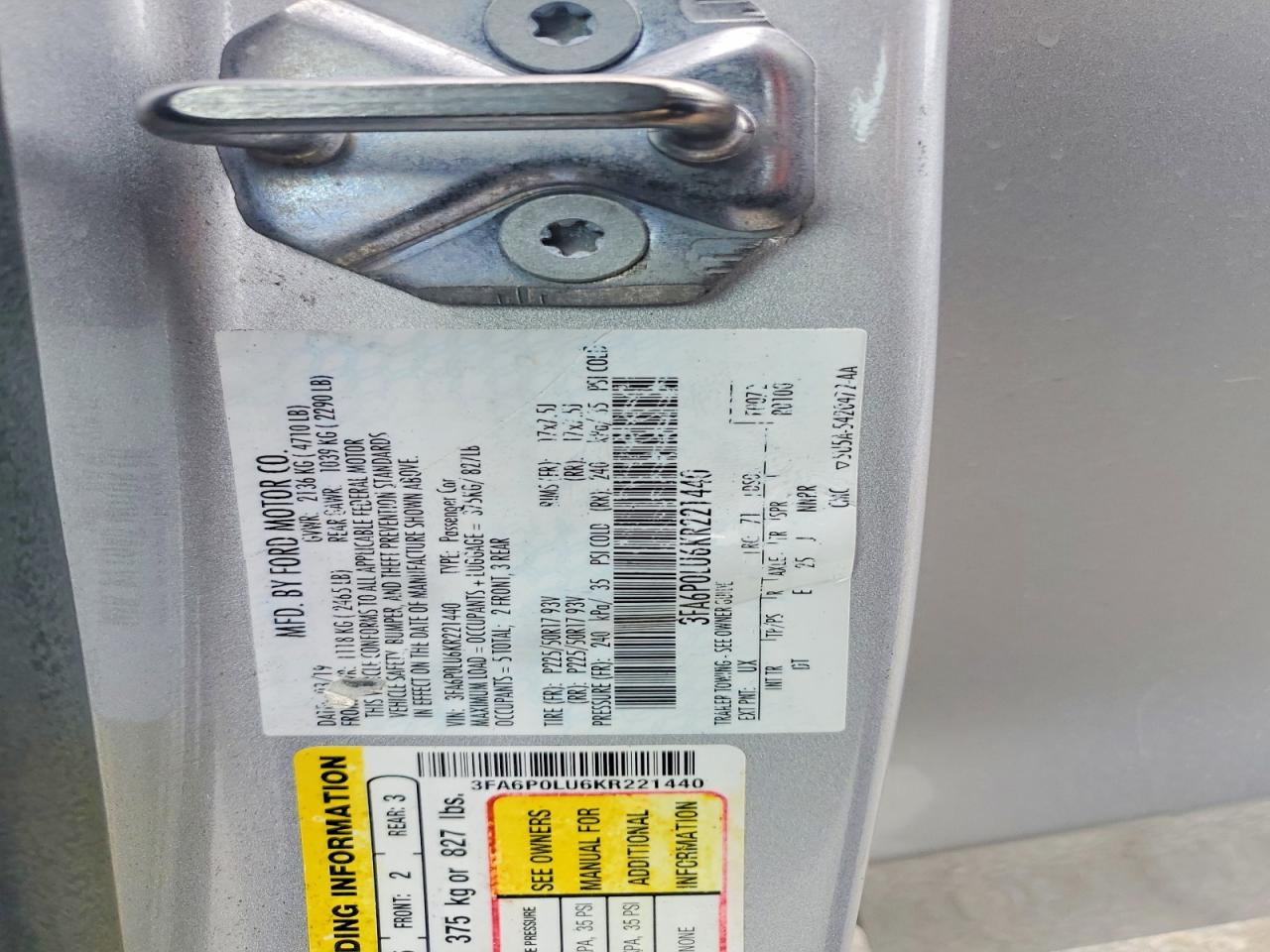 Ford Fusion Se