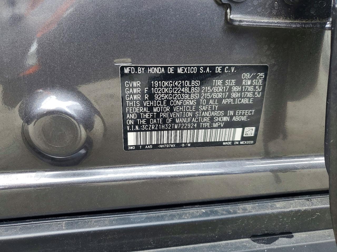 Honda HR-V Lx