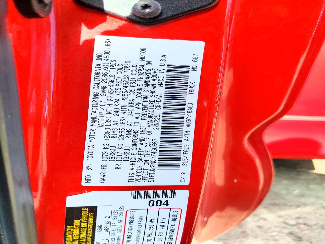 Toyota Tacoma X-runner Access Cab
