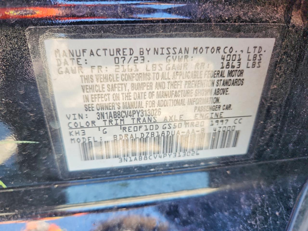Nissan Sentra Sv